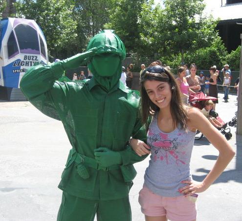 Belen and a Friendly Soldier